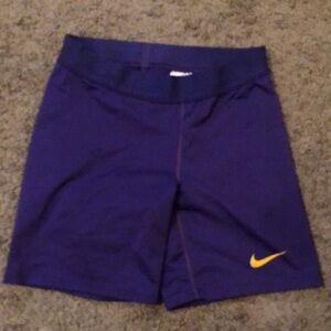 Purple Nike Athletic Shorts #nike #purple #women